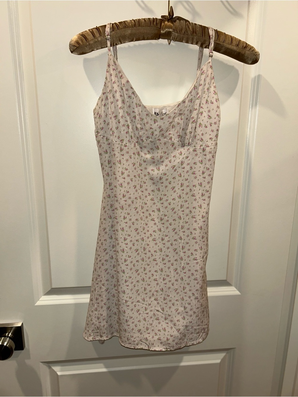 Princess Polly Petite Floral Slip Dress in Light Pink